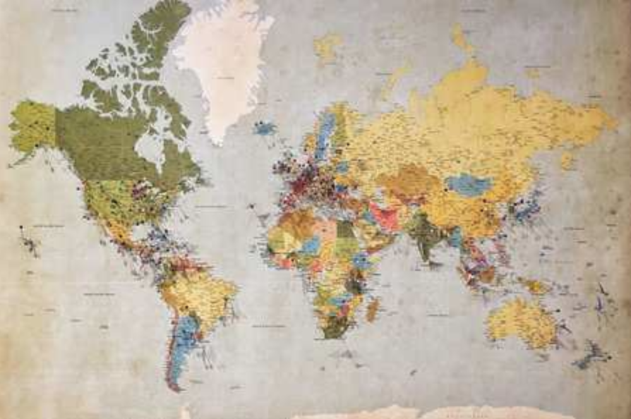 Carte du monde