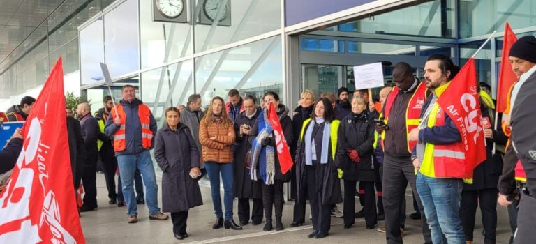 Grève à l'aéroport