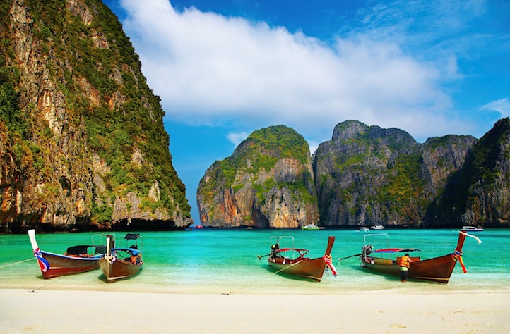 Une plage en Thaïlande