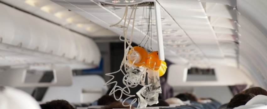 Combien de temps peut-on respirer dans un masque à oxygène en avion ?
